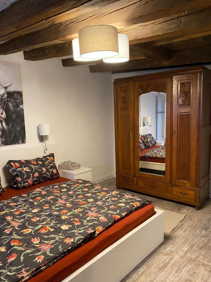 Schoene Ferienwohnung Gewoelbekeller Fachwerkhaus บาคาราค ภายนอก รูปภาพ